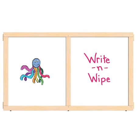 Jonti-Craft KYDZ Suite Panel, E-height, 48 in. Wide, Write-n-Wipe 1514JCEWW